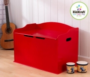 KidKraft Austin Toy Box - Red