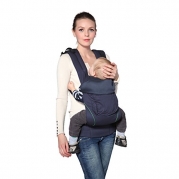 BINGONE Multi-fonction Soft Baby Carrier Baby Backpack (blue)