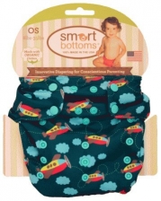 Smart Bottoms Smart OS Organic All-in-one Cloth Diaper (Aviator)