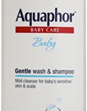 Aquaphor Baby Gentle Wash & Tear Free Shampoo, Fragrance Free Mild Cleanser, 13.5 Ounce