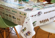 Children's Tablecloth, Mostly Math, Pre-k and kindergarten level