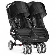 Baby Jogger City Mini Double Stroller, Black/Gray