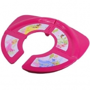 Disney Princess Folding Potty Seat - Hot Pink and White - For Home or Travel Use - 18 Plus Months