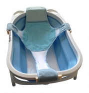 Baby Bathtub Seat Support Sling Hammock Net - Infant Bath Tub Sponge Pad Insert
