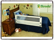 Premium Regalo Hide Away Extra Long Bed Rail, White - Made with Full Safety Metal Railings and Able to Tuck Under Mattress - Great for Children, Toddlers and Elderly - Protect Your Investment
