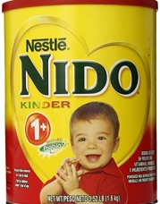 Nestle NIDO Kinder 1+ Powdered Milk Beverage, 3.52 lb. Canister