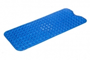 Simple Deluxe Extra Long Slip-Resistant Bath Mat (16 x 39, Blue)