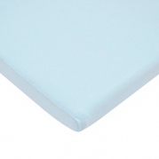 American Baby Company 2 Pack 100% Cotton Value Jersey Knit Bassinet Sheet - Blue
