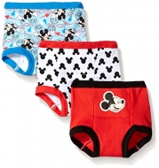 Disney Toddler Boys' Mickey 3 Pack Training Pant, Assorted, 3T