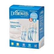 Dr. Browns BPA Natural Flow Bottle Newborn Feeding Set (Packaging May Vary) - 2 Sets