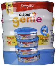 Playtex Diaper Genie Disposal System Refills, 4 Count