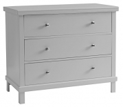 Sealy Contemporary 3-Drawer Dresser, Tranquility Gray by Sealy