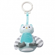 Manhattan Toy Baby Bell Chime Owl Travel Toy