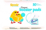 Sposie Booster Pads Diaper Doublers, 30 Pads