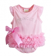 Infant Kids Baby Girls Romper Jumpsuit Bodysuit Clothing Outfits Pink Set 0-24M