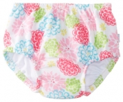i play. Baby Girls'  Mix n Match Ultimate Ruffle Snap Swim Diaper,White Zinnia,  Large (12 18 Months)
