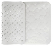 Bathtub Mat Non Slip * The Best Safety Addition for Your Shower or Bath From RiteGrip * 16 in X 28 in Mildew Resistant White Natural Rubber Rug with Suction Cups to Prevent Slippage * Perfect for Baby Kids and Easy to Clean * Protect Yourself Now!
