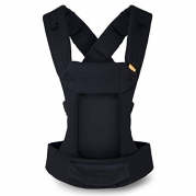 Gemini Performance Baby Carrier By Beco - Multi-Position Soft Structured Sling w/ Adjustable Straps & Comfort Padding for Infant/Toddler Hip Support - Metro Black with Pocket
