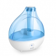 Ultrasonic Cool Mist Humidifier - Premium Humidifying Unit with Whisper-quiet Operation, Automatic Shut-off, and Night Light Function