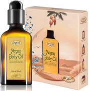Body Oil for Dry Itchy Skin - Moroccan Argan Skin Care Solution to Soothe, Calm and Hydrate Normal to Sensitive Irritated Skin - Paraben, Alcohol & Sulfate Free