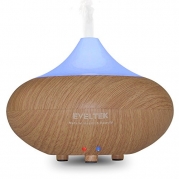 Essential Oil Diffuser,EVELTEK Wood Grain Cool Mist Portable Aromatherapy Air Humidifier,7 Colors Changing LED &Waterless Auto Shut-off for Home Office Bedroom Room & Children,Nature Health & Beauty
