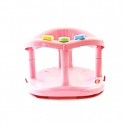 Baby Safe Bath Tub Ring Anti Slip Seat (Pink)