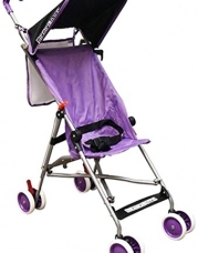 BeBeLove USA Single Umbrella Stroller, Solid Purple