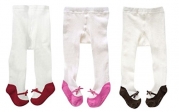 Taiycyxgan Baby Girls 0-3T Infant Stock Legging Pants 3 Pack Tights Panties Stockings