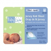 BabyLuxe Jersey Knit Sheet for Portable Crib/Pack'N Play, Model: SPC3041