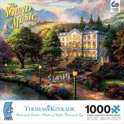 The Sound of Music Thomas Kinkade Movie Classic 1000 Piece Jigsaw Puzzle, 27 X 20