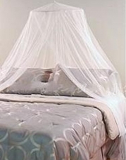Nsstar Baby Mosquito Net Baby Toddler Bed Crib Canopy Netting,Blue Yellow White Available (White(2.2M*5.5M)), Model: