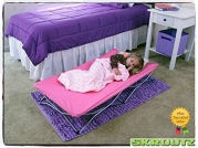 Portable Toddler Bed Cot Travel Kids Camping Folding New Baby Child Regalo Pink New Guarantee - It Comes Only with Our Company's Unique Ebook