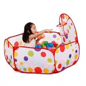 Education Toy,Baomabao Pop up Hexagon Polka Dot Children Ball Play Pool Tent Carry Tote Toy+50 Balls