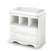 South Shore Savannah Collection Changing Table, Pure White