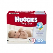 Huggies Snug & Dry Diapers, Size 1, 100 Count