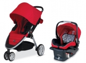 Britax 2014 B-Agile and B-Safe Travel System, Red
