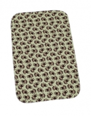 Carter's Keep Me Dry Flannel Bassinet Pad, Monkey