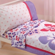 Carter's 4 Piece Toddler Bed Set, Butterfly