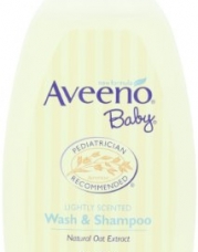 Aveeno Baby Wash & Shampoo with Natural Oat Extract 18-Ounce