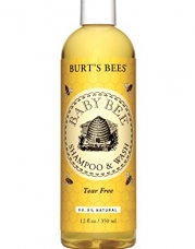 Burt's Bees Baby Bee Shampoo & Wash, 12 Fluid Ounces, Pack of 3 (Packaging May Vary)