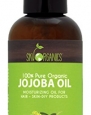 Organic Jojoba Oil By Sky Organics: Unrefined, 100% Pure, Cold-Pressed Jojoba Oil 4oz - Moisturizing & Healing, For Dry & Oily Skin, Acne, Frizzy Hair - For Skin Care, Hair Care, Nail Care