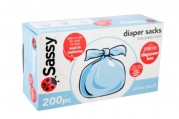 Sassy Baby Disposable 200 Counts Diaper Sacks