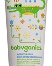 Babyganics Eczema Care Skin Protectant Cream, 8 oz, Packaging May Vary