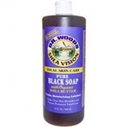 Dr Woods Shea Vision Black Soap With Organic Shea Butter 32 oz