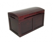 Barrel-Top Toy Chest - Cherry