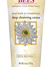 Burt's Bees Soap Bark and Chamomile Deep Cleansing Cream, 6 Ounces (Pack of 3)