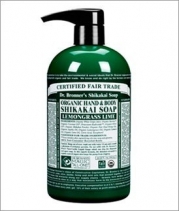 Body Soap Organic-Shikakai Lemongrass Lime 24 Ounces