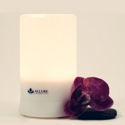 Allure Aromatics Aromatherapy Essential Oil Diffuser ★ Natural Air Purifier & Cool Mist Ultrasonic Humidifier for Relief from Asthma & Allergies ★ Doubles as an Elegant Flameless Candle with Two Light Modes & Auto Shut-Off ★ Excellent Spa Relaxati