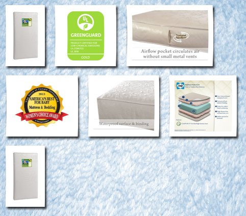 Sealy soybean foam-core crib mattress