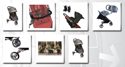 Baby Jogger 2012 city mini single stroller, sand/stone
